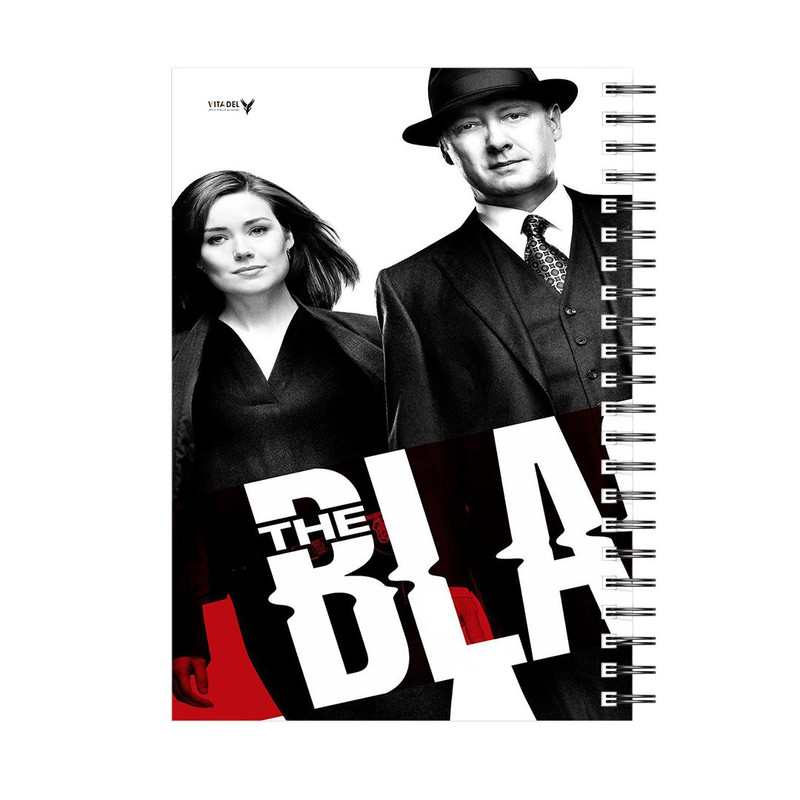 دفتر 120 برگ ویتادل طرح بلک لیست مدل 5