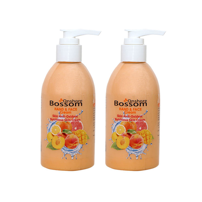 کرم مرطوب کننده انشور بوسوم مدل Fruit2Y حجم 250 میلی لیتر مجموعه ۲ عددی