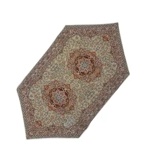 رومیزی ترمه مدل گوهر کد KM85-45