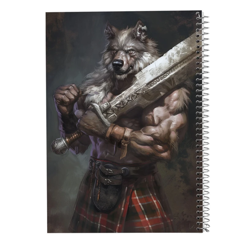 دفتر نقاشی 50 برگ مدوپد مدل حیوانات جنگجو کد DF14880