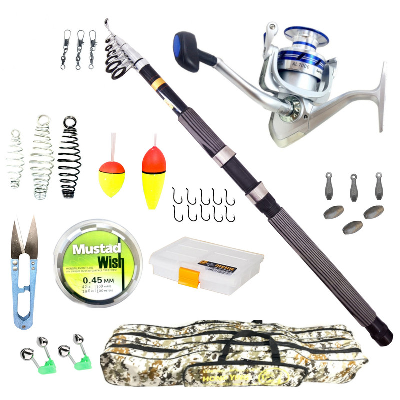 لوازم ماهیگیری کد korea-2023 مجموعه 34 عددی