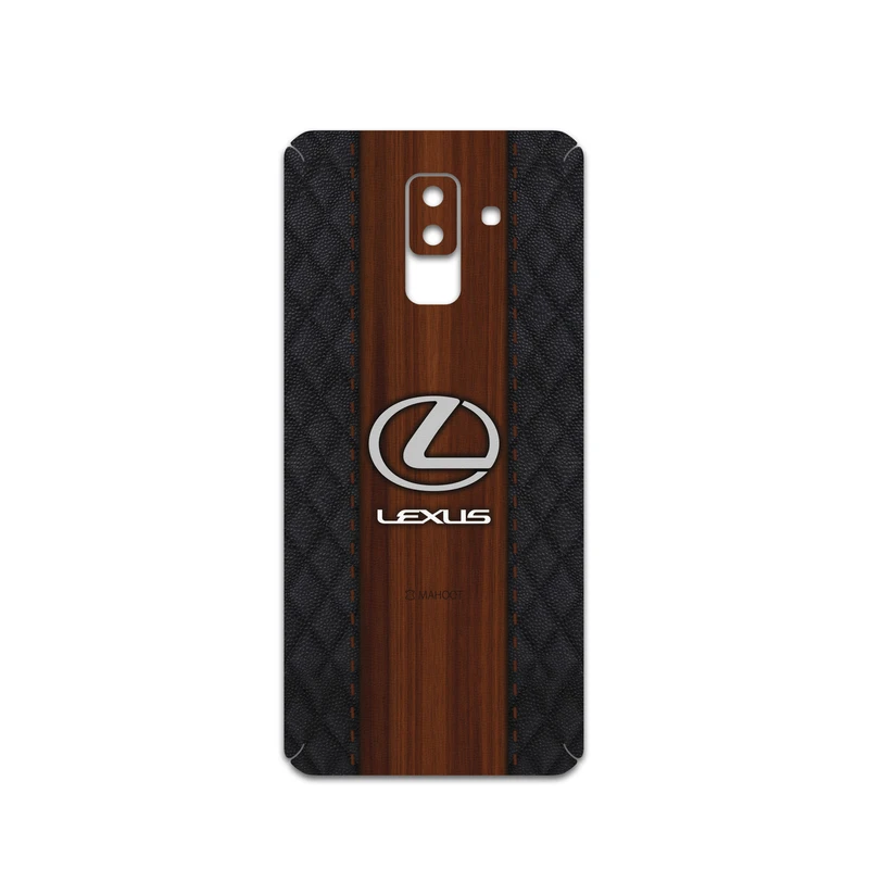 برچسب پوششی ماهوت مدل Lexus مناسب برای گوشی موبایل سامسونگ Galaxy A6 Plus 2018