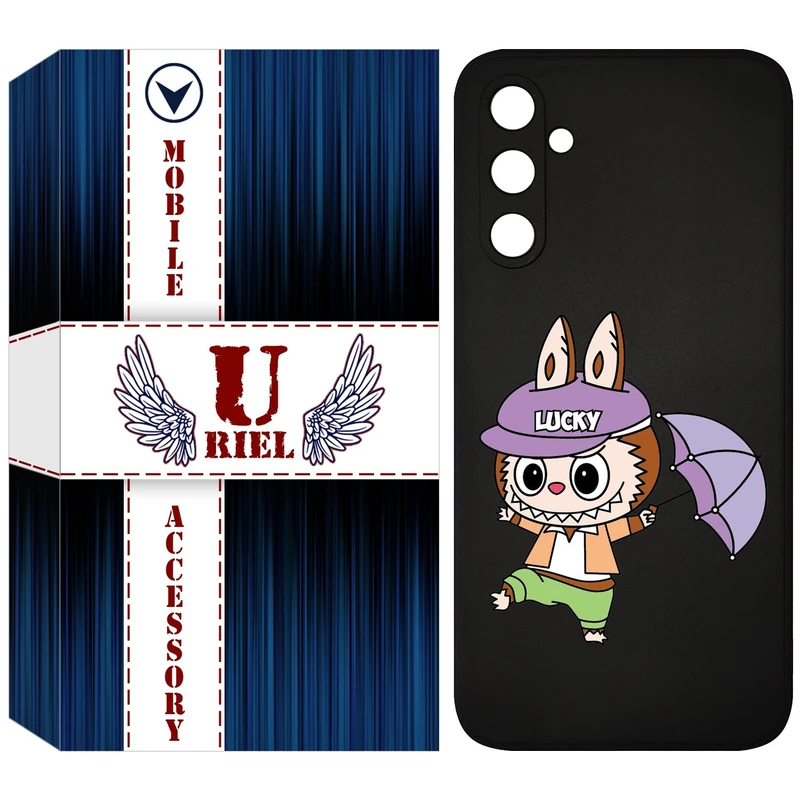 کاور یوریل قاب مدل KSH کد 125 طرح عروسک لبوبو مناسب برای گوشی موبایل سامسونگ Galaxy A54