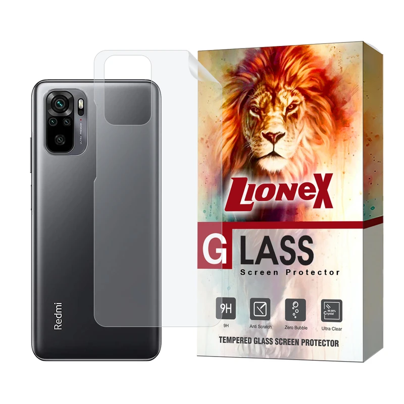 محافظ پشت گوشی هیدروژل لایونکس مدل MTBNANO مناسب برای گوشی موبایل شیائومی Redmi Note 10 4G / Redmi Note 10S / Redmi Note 11 SE India / Poco M5s