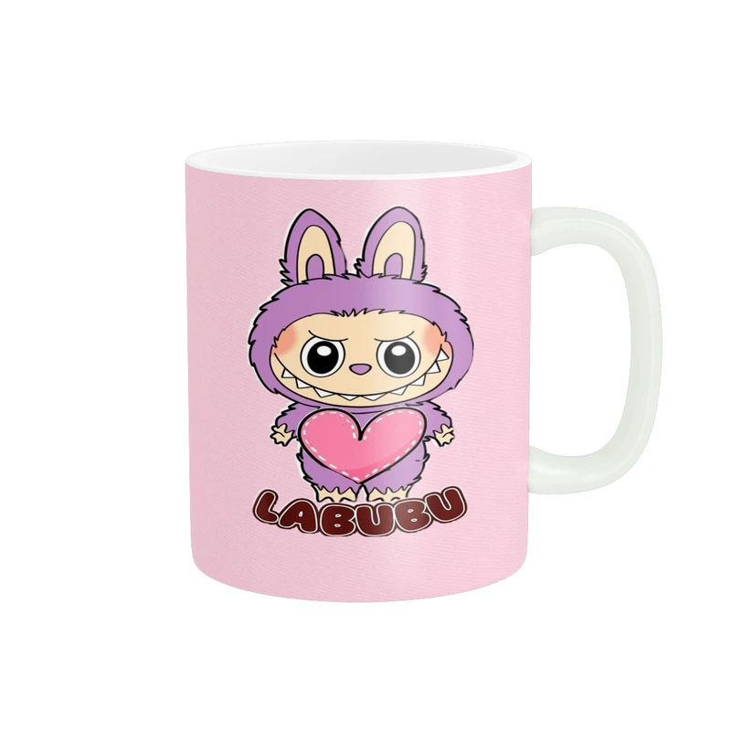 ماگ پاد آفرین مدل فانتزی طرح عروسک لبوبو Labubu ترند کد p10708