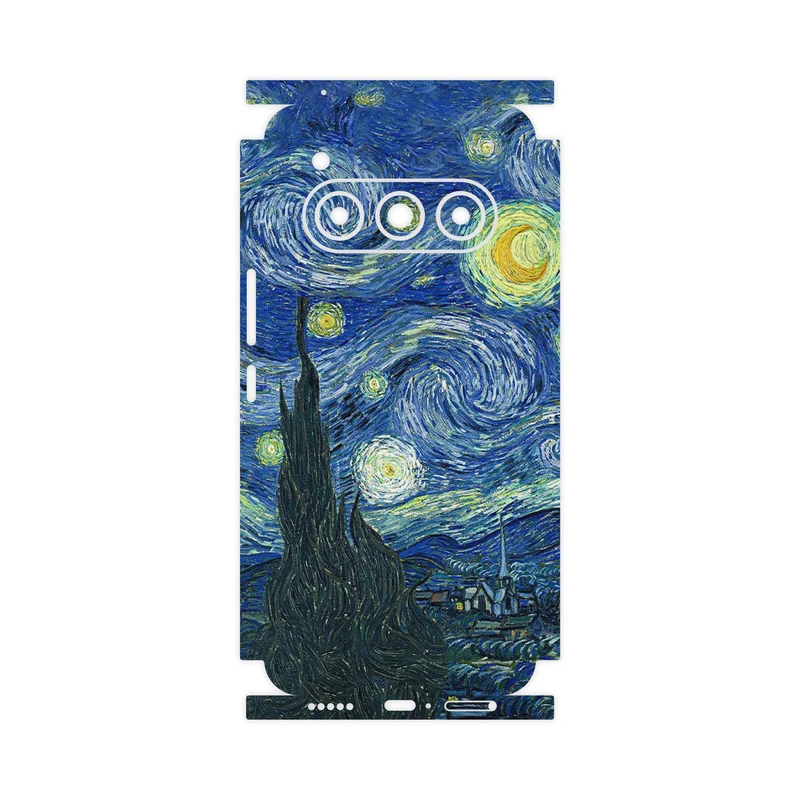 برچسب پوششی ماهوت مدل The Starry Night of van Gogh-FullSkin مناسب برای گوشی موبایل داریا Bond II Lite 5G