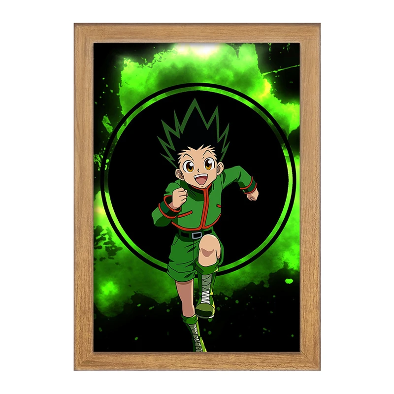 تابلو خندالو مدل گون انیمه هانتر ایکس هانتر Hunter × Hunter  کد 10736