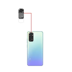 محافظ لنز دوربین نانو کد ep0011 مناسب برای گوشی موبایل شیائومی Redmi Note 11 5G