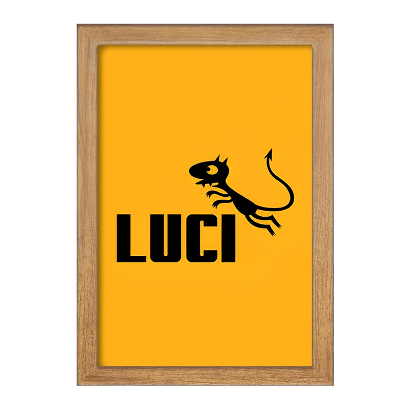 تابلو خندالو مدل انیمه طلسم شدگان کد F4024