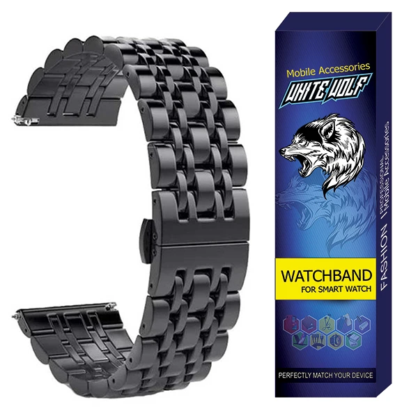 بند وایت ولف مدل WF-7Bea مناسب برای ساعت هوشمند هایلو RS5