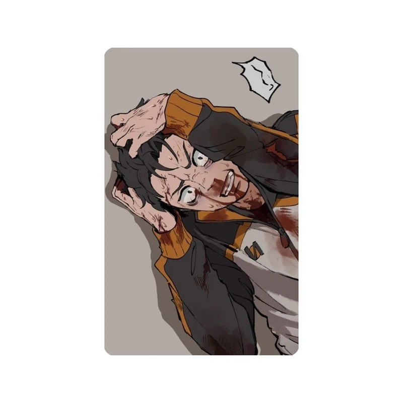 استیکر کارت مدل انیمه طرح ری زیرو ناتسوکی سوبارو Re:ZERO Natsuki Subaru کد 5568