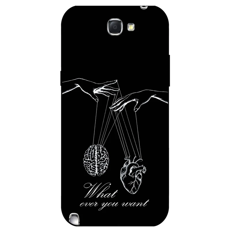 کاور مگافون طرح فکر و احساس مدل 1899 مناسب برای گوشی موبایل سامسونگ Galaxy Note 2   