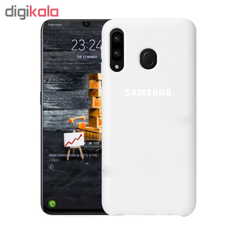 کاور سیلیکونی مدل Silky soft-touch مناسب برای گوشی موبایل سامسونگ Galaxy M30