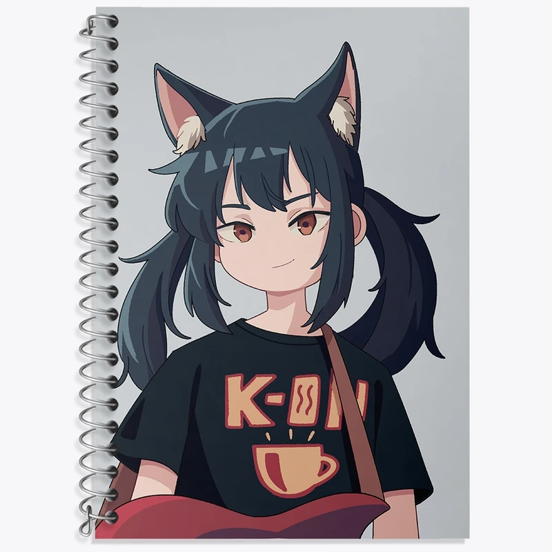 دفتر لغت 50 برگ خندالو طرح آزوسا انیمه كي اون کد 34206