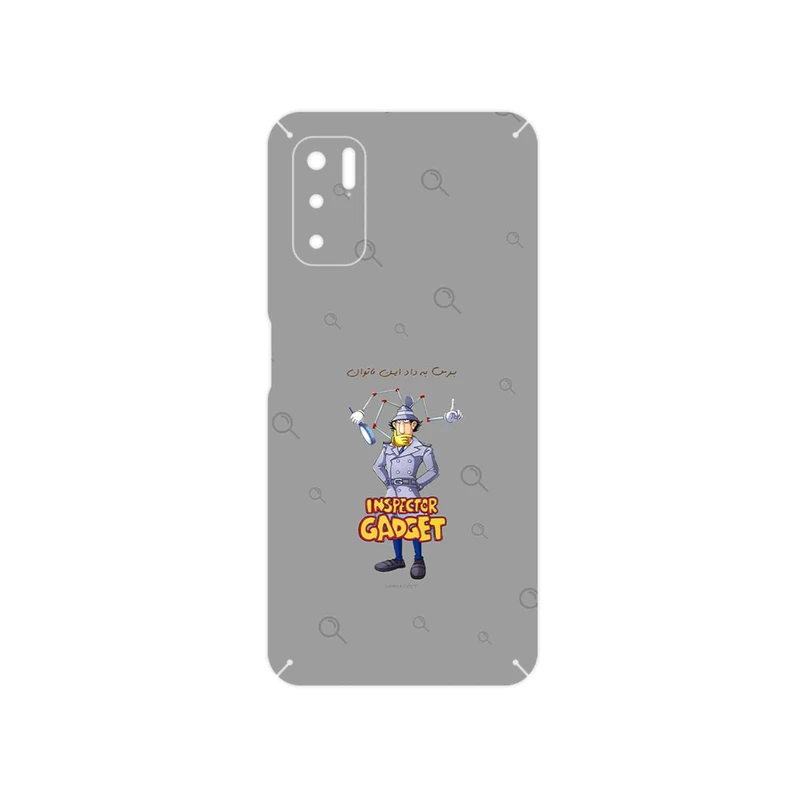 برچسب پوششی ماهوت مدل Inspector Gadget مناسب برای گوشی موبایل شیائومی Redmi Note 10 5G