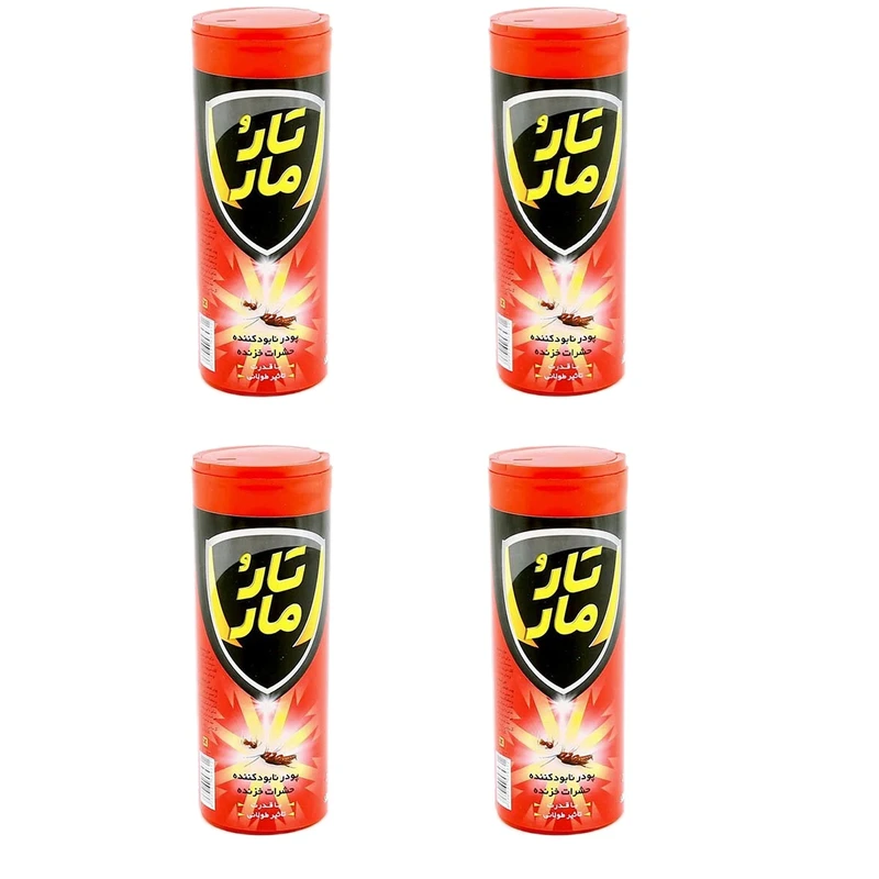 پودر سوسک کش تارومار مدل insect killer وزن 100 گرم مجموعه 4 عددی