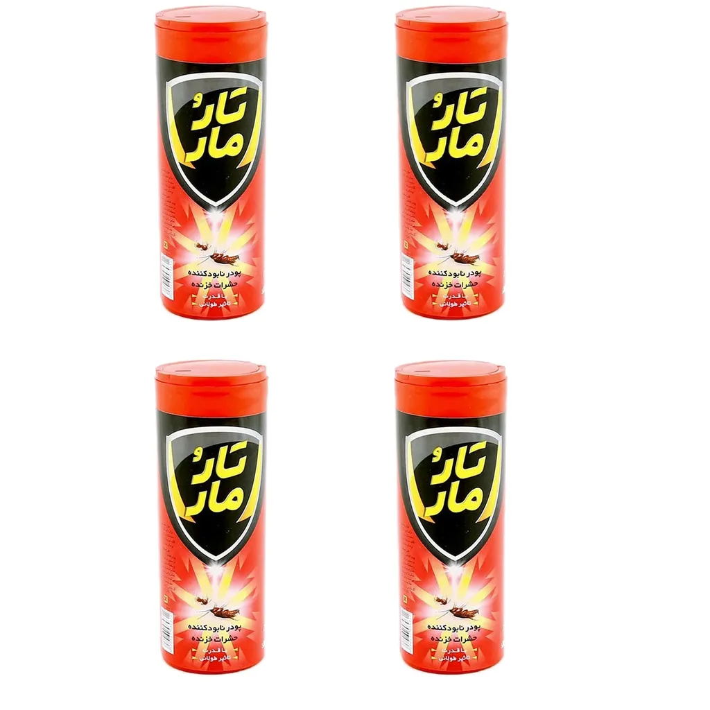 پودر سوسک کش تارومار مدل insect killer وزن 100 گرم مجموعه 4 عددی