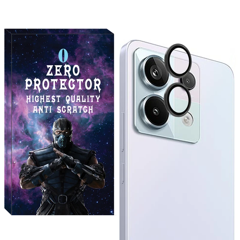 محافظ لنز دوربین زیرو مدل Ring-Metal-ZR مناسب برای گوشی موبایل شیائومی Redmi Note 13 pro 5g
