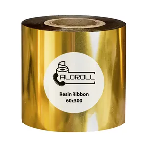  ریبون پرینتر لیبل زن الورول مدل Resin 60mm x 300m