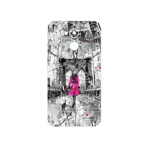 MAHOOT Collage of Catwalk Bridge Cover Sticker for Honor 5C Pro