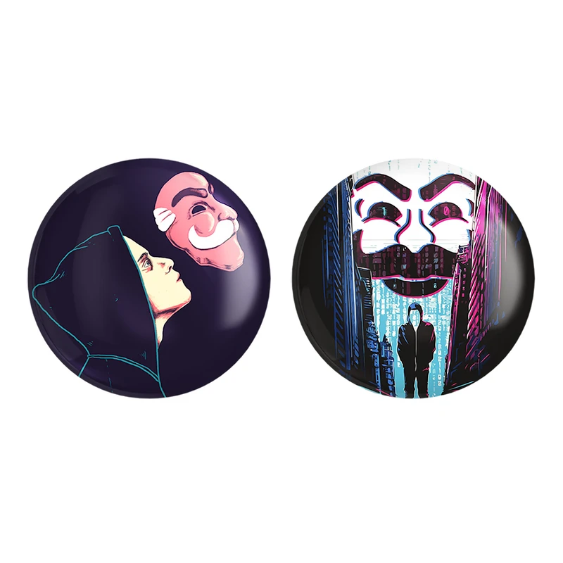 مگنت خندالو طرح الیوت الدرسون سریال آقای ربات Mr.Robot کد 1023310235 مجموعه 2 عددی