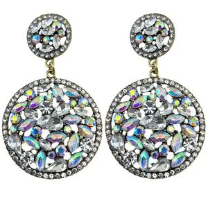 گوشواره زنانه مدل دایره کد E4017