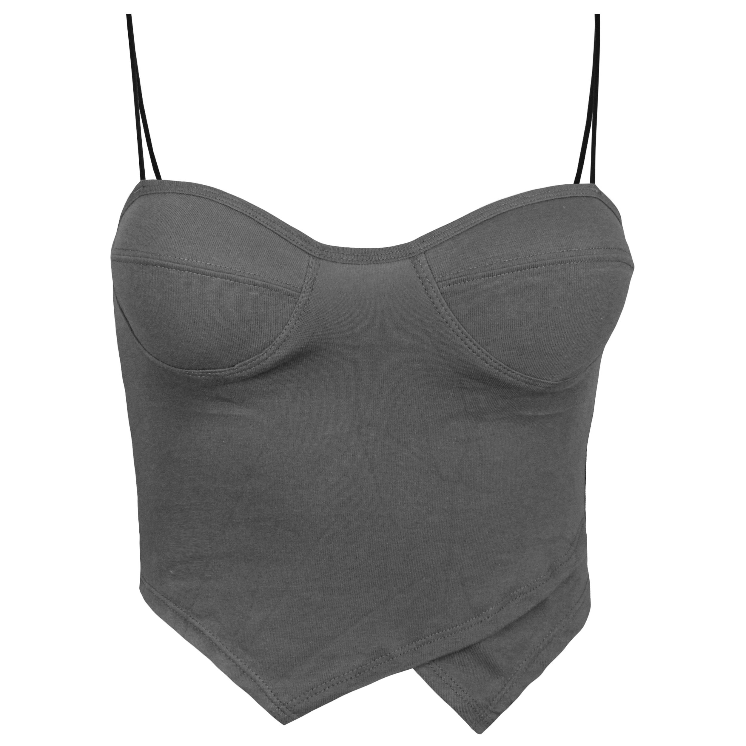 تاپ زنانه ماییلدا مدل 4471 رنگ خاکستری