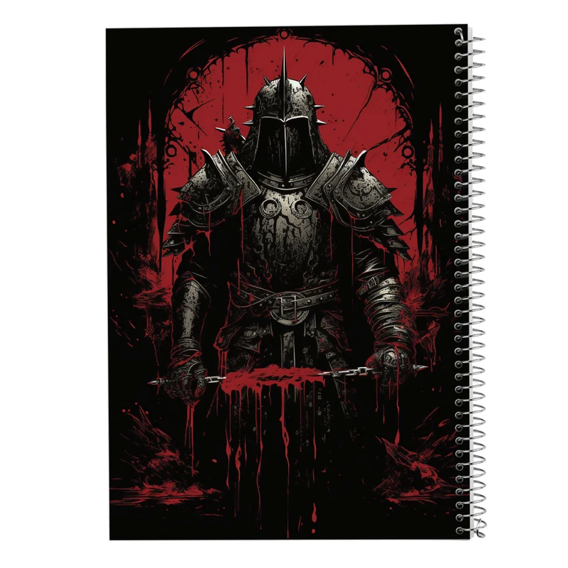 دفتر ژورنال نویسی 50 برگ مدوپد مدل نقطه ای طرح Fullmetal Alchemist کد DF2273