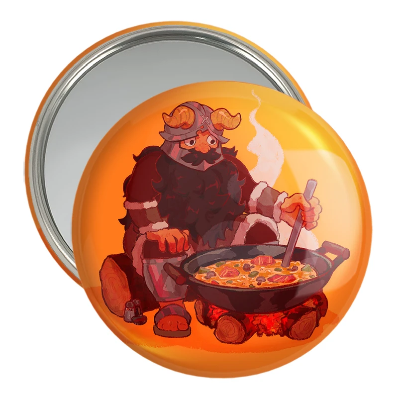 آینه جیبی خندالو مدل سنشی انیمه خوشمزه در سیاه چال کد 35950