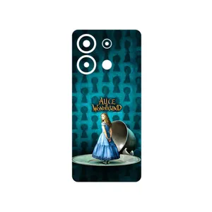 MAHOOT Alice in Wonderland Cover Sticker for Xiaomi Redmi Note 13 4G
