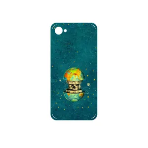 MAHOOT Collage of Earth Face Cover Sticker for HTC Desire 12