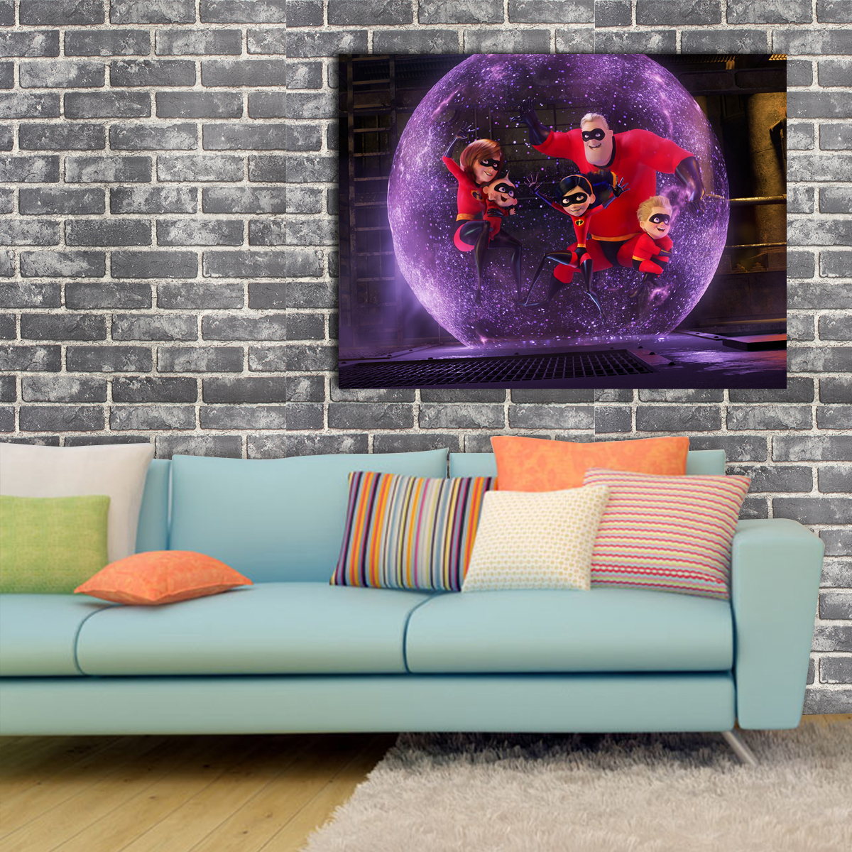 تابلو شاسی کودک مدل شگفت انگیزان کد 18