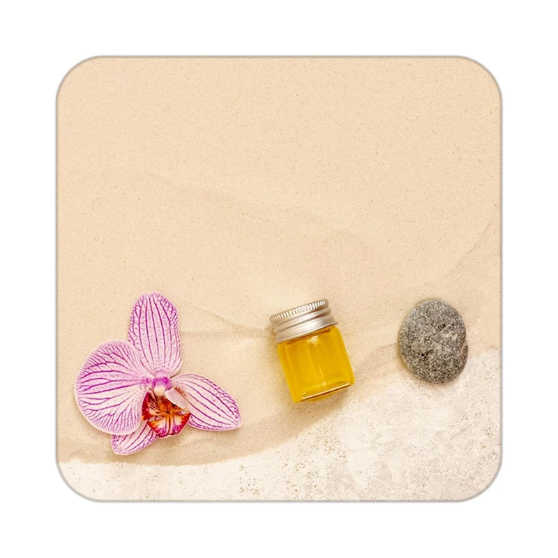 زیر لیوانی کاکتی طرح گل مدل mp19246