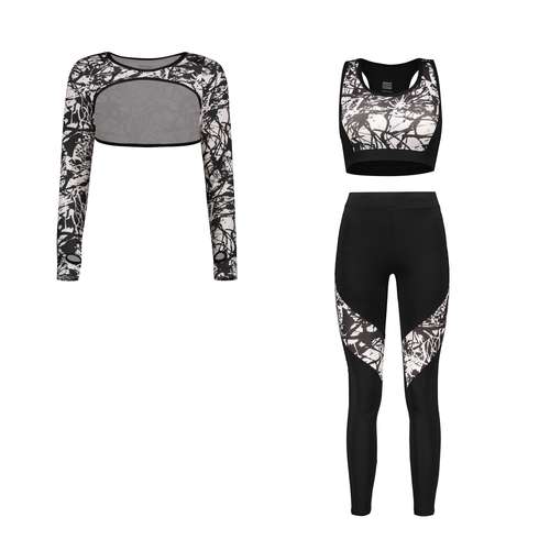  ست 3 تکه لباس ورزشی زنانه مدل 190104-81