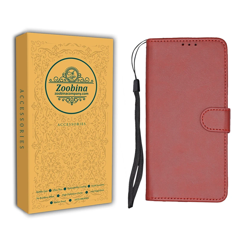 کیف کلاسوری زوبینا مدل zooma مناسب برای گوشی موبایل سامسونگ Galaxy J4 Plus