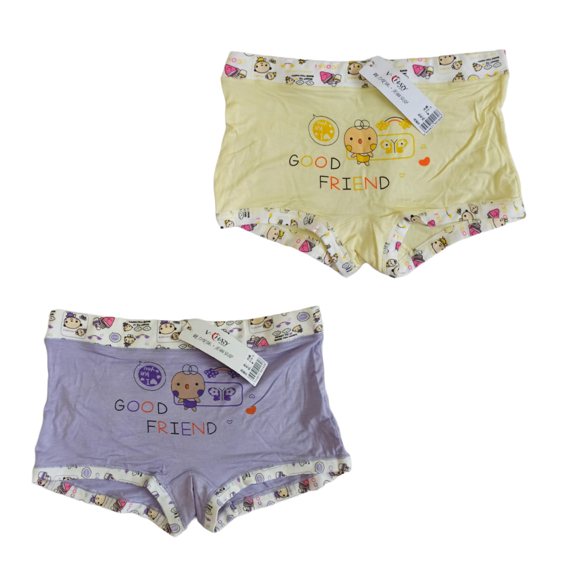 شورت دخترانه مدل عروسکی کد 001 مجموعه 2 عددی