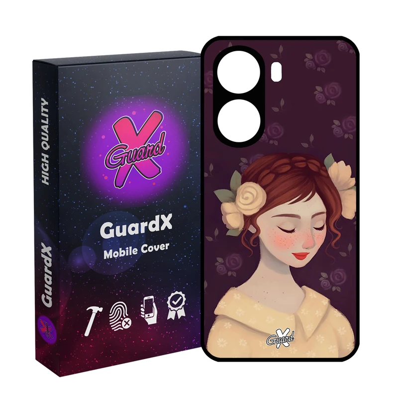 کاور گارد ایکس طرح Girl مدل 10325 مناسب برای گوشی موبایل شیائومی Redmi A5 / Poco C71