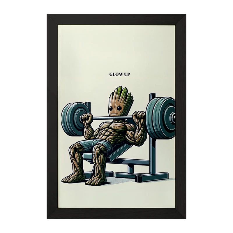 تابلو خندالو مدل گروت (Groot) کد F4037