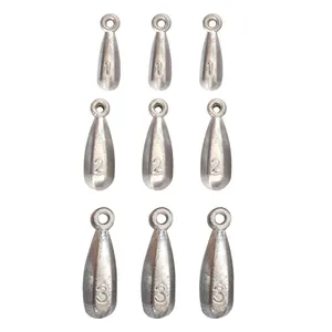 سرب ماهیگیری مدل اشکی کد 3-2-1 مجموعه 9 عددی