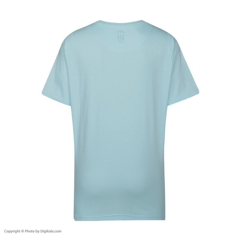 تیشرت آستین کوتاه مردانه مدل امید کد 08 رنگ آبی