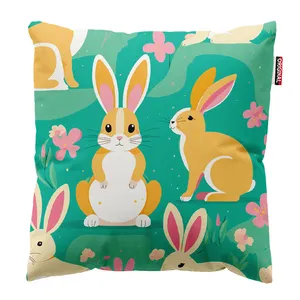 کوسن کودک پاد آفرین مدل خرگوش فانتزی کد k208 سایز 30*30 سانتی متر