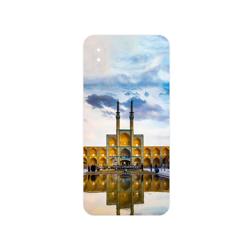 برچسب پوششی ماهوت مدل Amir Chakhmaq Square Yazd مناسب برای گوشی موبایل شیائومی Redmi 9i Sport