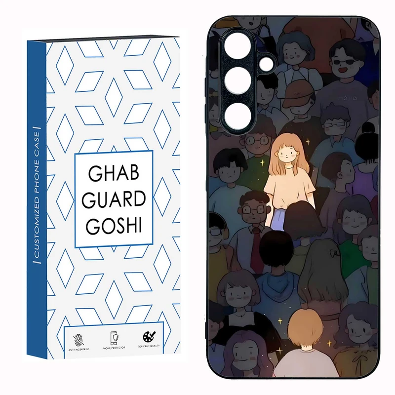 کاور قاب گارد گوشی طرح ست دخترانه کد TPU-061 مناسب برای گوشی موبایل سامسونگ GALAXY A16