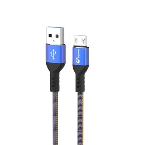 کابل تبدیل USB به microUSB جت پاور مدل Cotton JP-004m طول 1 متر