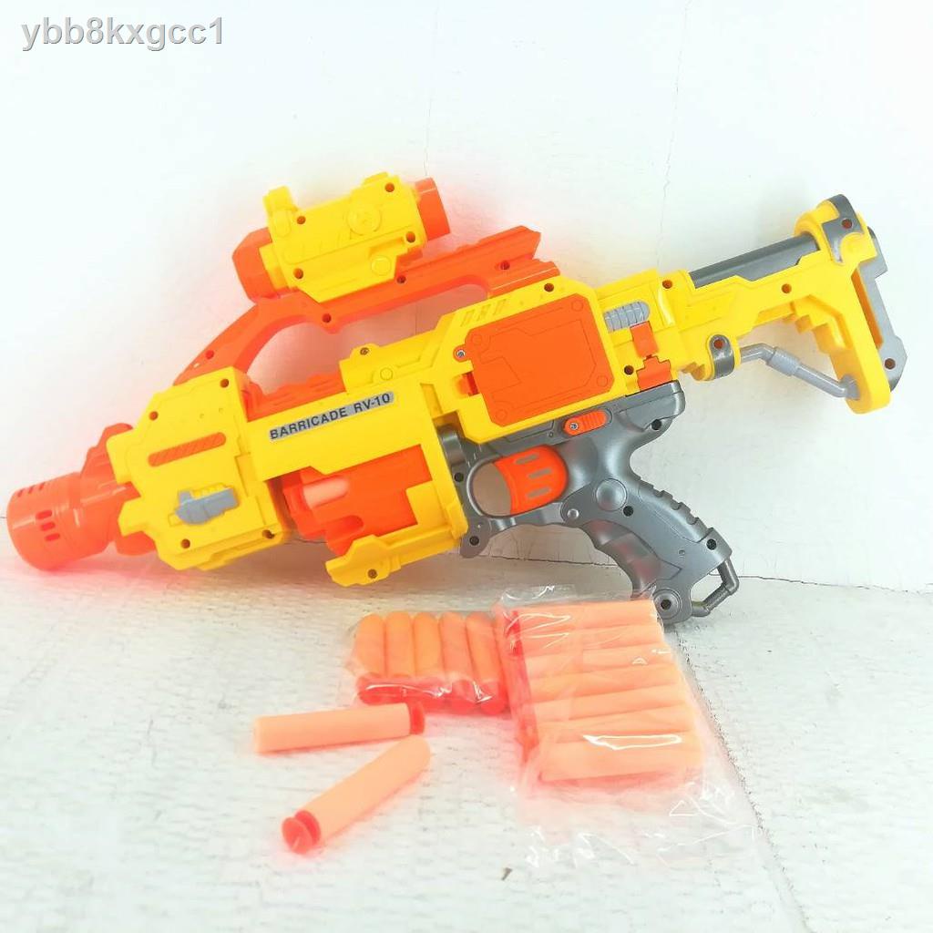 تفنگ بازی مدل اتوماتیک Shoot Soft Bullet Gun -  - 8