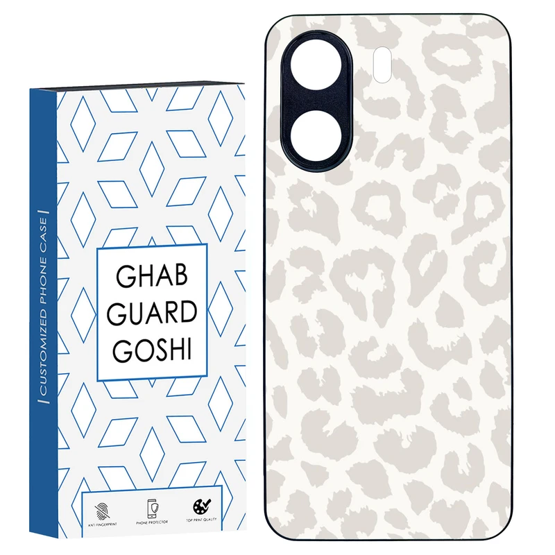 کاور قاب گارد گوشی طرح پلنگی کد TPU-022 مناسب برای گوشی موبایل شیائومی REDMI 13C / POCO C65