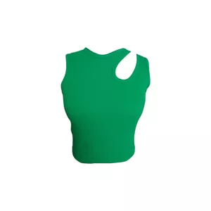 کراپ‌ تاپ زنانه مدل KTD-S رنگ سبز