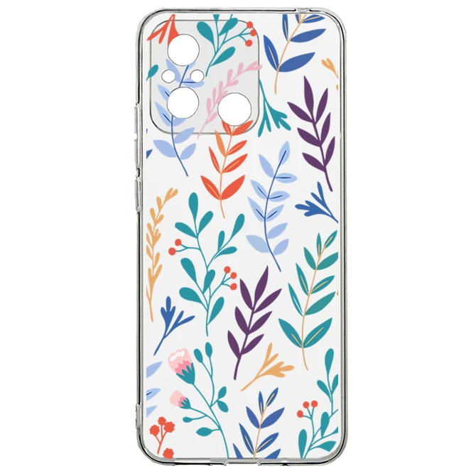 کاور طرح Tiny Leaves مناسب برای گوشی موبایل شیائومی Redmi  12C 