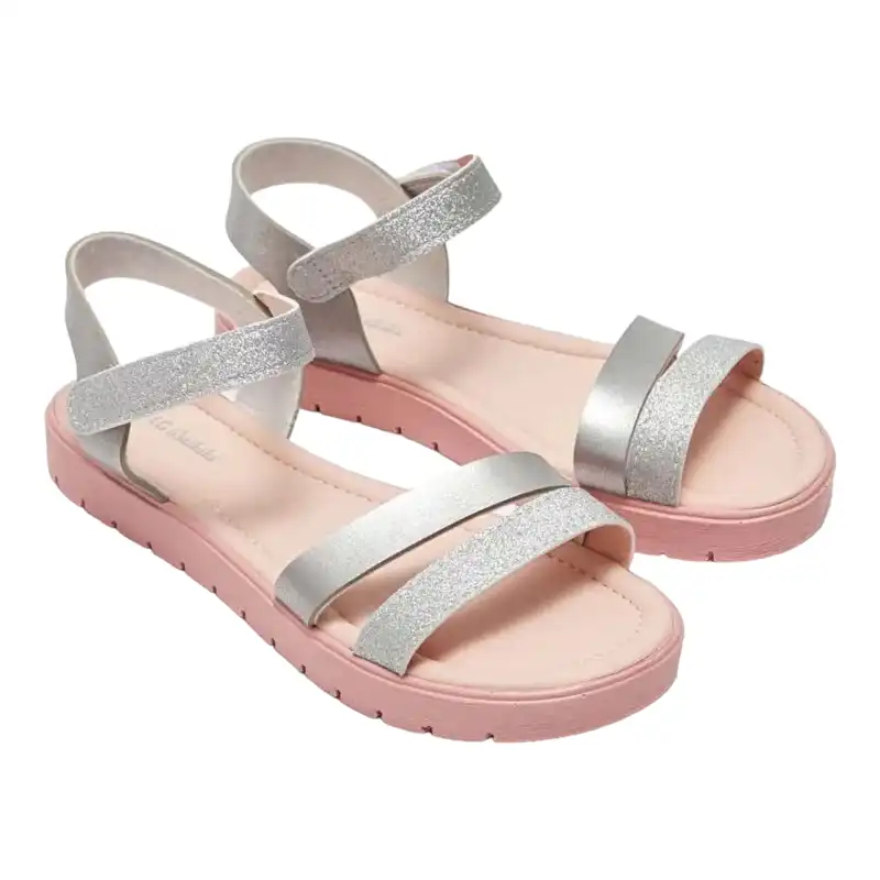 صندل زنانه ال سی وایکیکی مدل دوبند شاینی