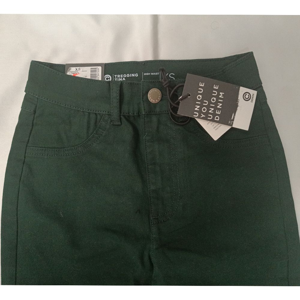 شلوار جین زنانه کوبوس مدل  moj 24689 tregging tina رنگ سبز -  - 5